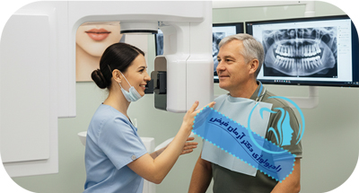 یافته اتفاقی در رادیوگرافی دندان | کلینیک دکتر آرمان فیض